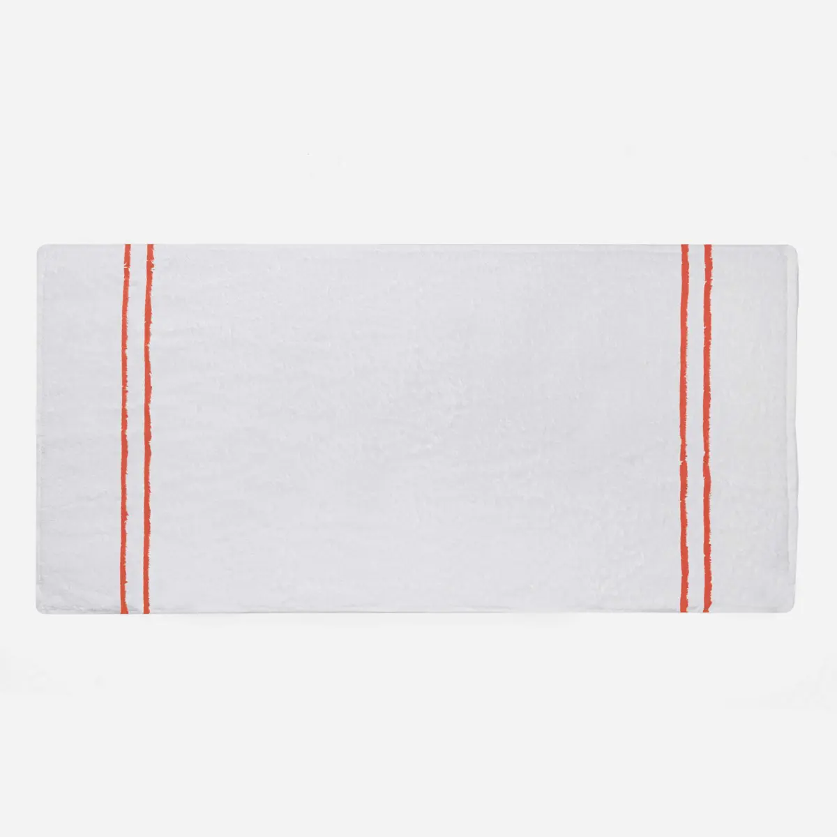 serviette-depliee-flamme drap de bain grande qualité