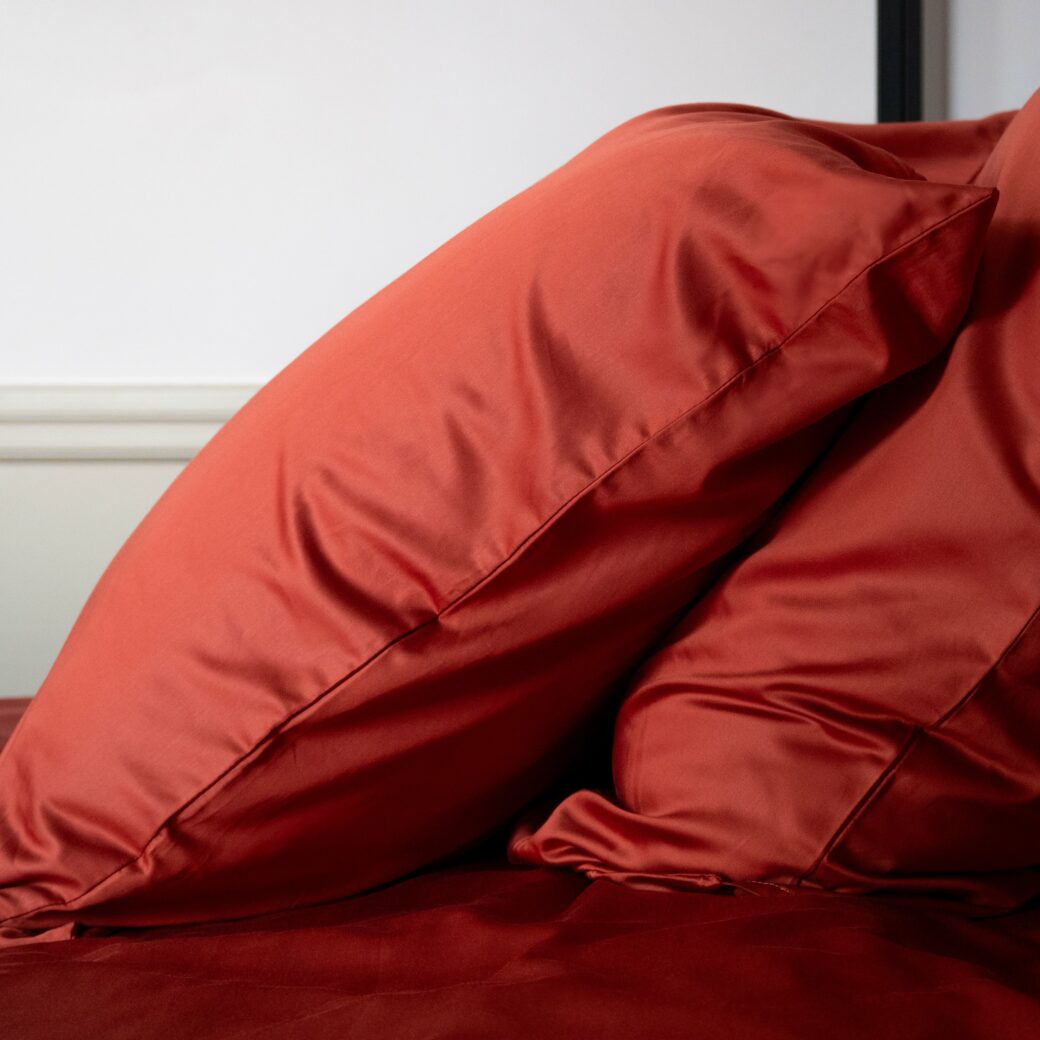 P1013557-min Parure de lit en satin de bambou, une matière très confortable, douce et luxueuse. Ce linge de lit thermo-régulateur est reconnu comme l'une des plus belles qualités au monde, offrant un confort exceptionnel et un sommeil de qualité.