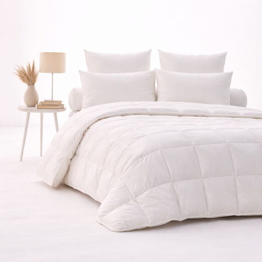 Couette bambou anti-transpiration pour confort optimal toute l’année