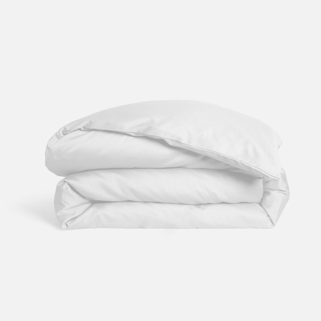 housse de couette blanche