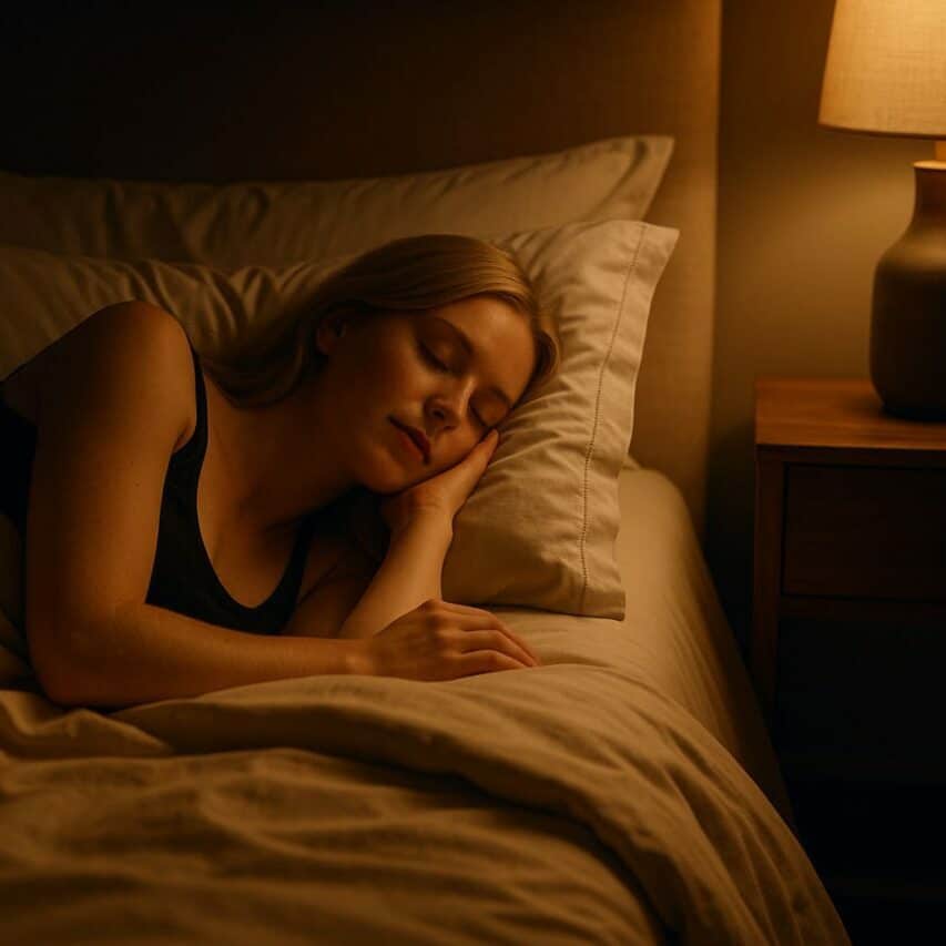 ChatGPT Image 13 nov. 2025, 16_00_05 Couette en satin de bambou légèrement froissée, révélant la souplesse et le confort du linge de lit.