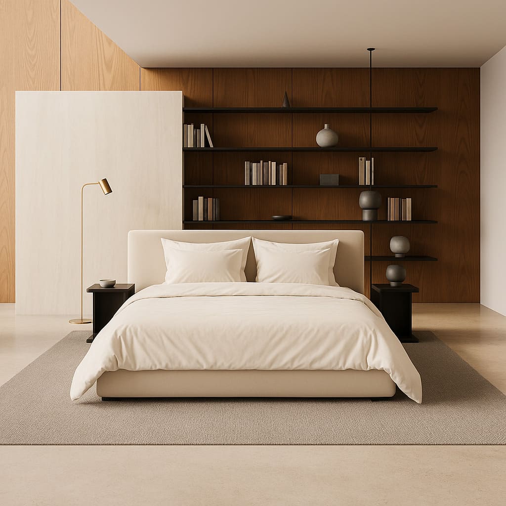 Parure de lit en satin de bambou – douceur et confort par Comptoir du Bambou