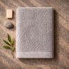 Serviette de bain en fibre de bambou ultra douce et absorbante