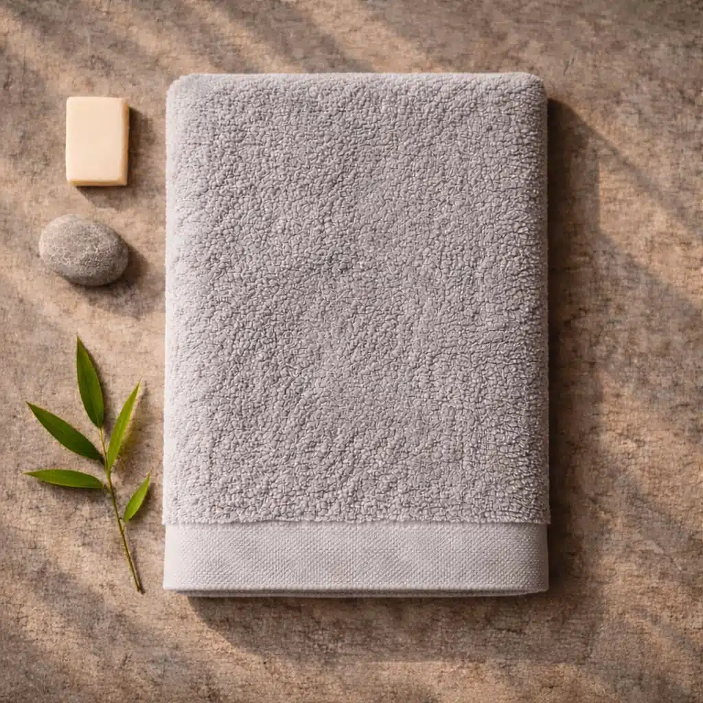 Serviette de bain en fibre de bambou ultra douce et absorbante