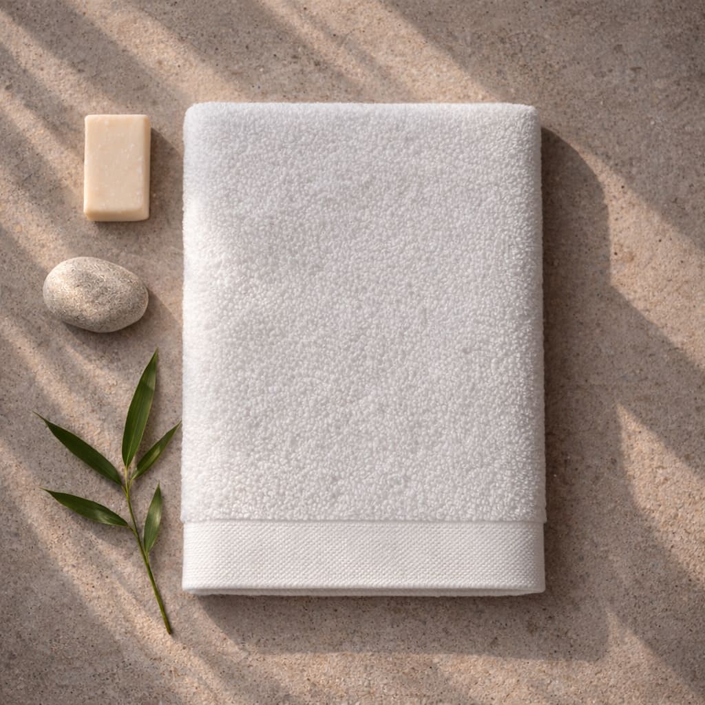 Drap de bain en fibre de bambou respirant et durable