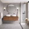 Draps de bain Comptoir du Bambou, collection Signature, texture douce et rayures graphiques