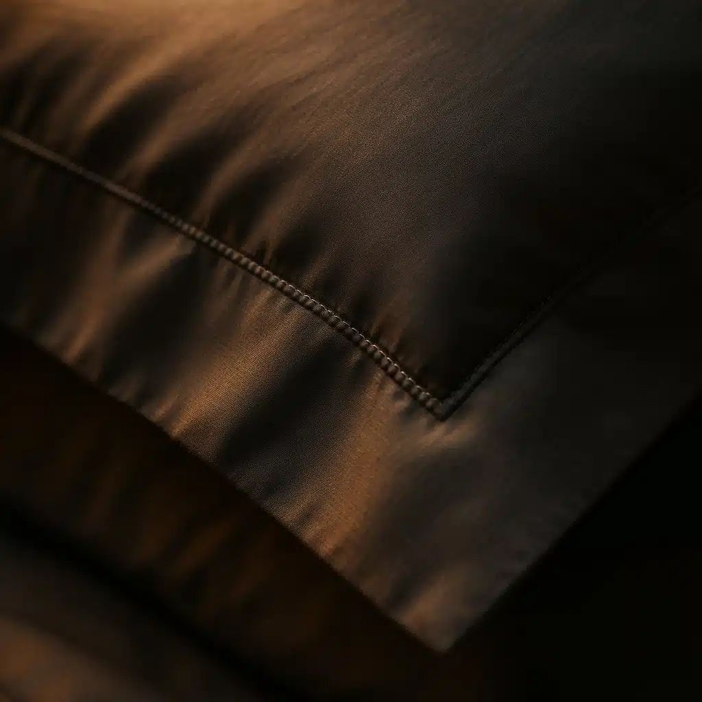 Taies d’oreiller en fibre de bambou, aspect lisse et brillant naturel