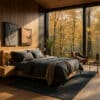 Housse de couette en fibre de bambou, texture satinée et finition haut de gamme