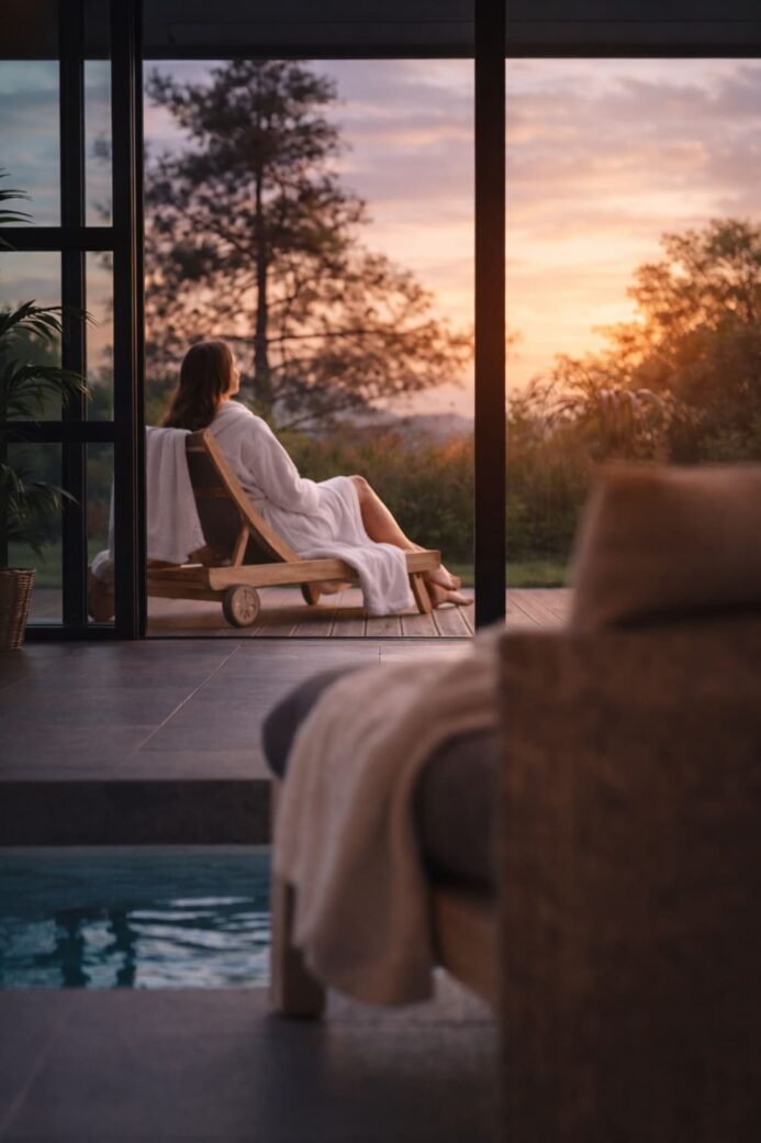 Peignoir hôtelier en bambou Comptoir du Bambou, doux et absorbant