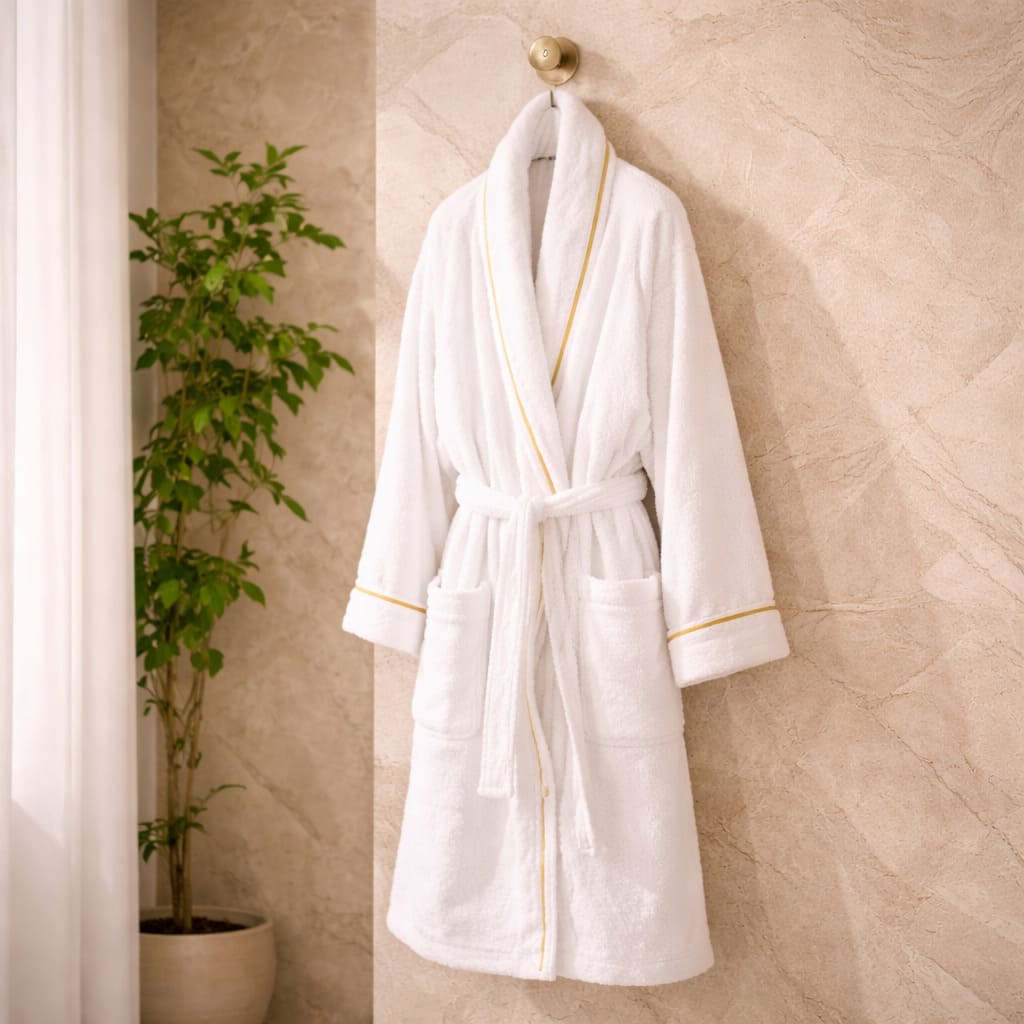 Peignoir de bain dans un univers bien-être et design